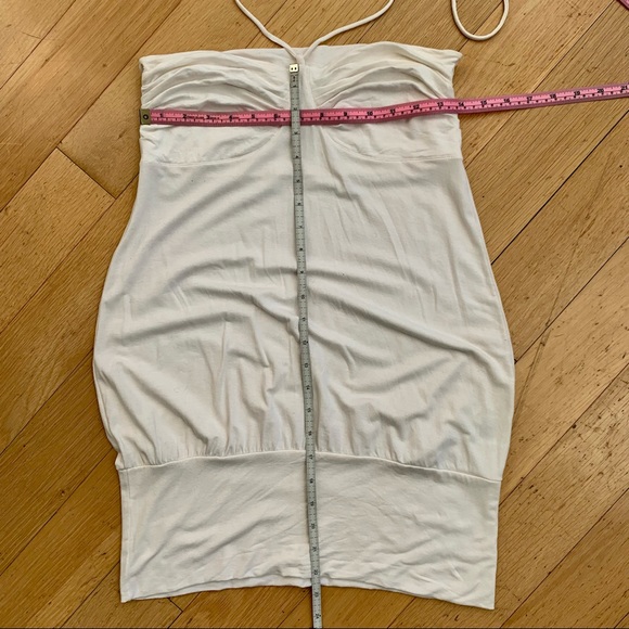 ❌ SOLD ❌ H&M Y2K white jersey halter top- Sz M - Picture 10 of 10